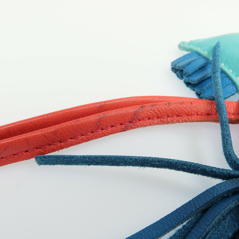 HERMES Milo皮革Rodeo PM掛飾-6