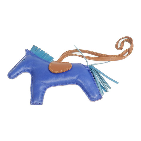 HERMES Milo皮革Rodeo MM掛飾