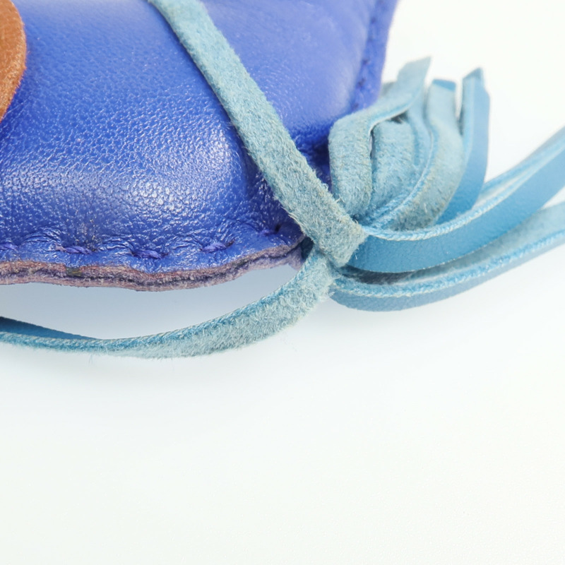 HERMES Milo皮革Rodeo MM掛飾-7