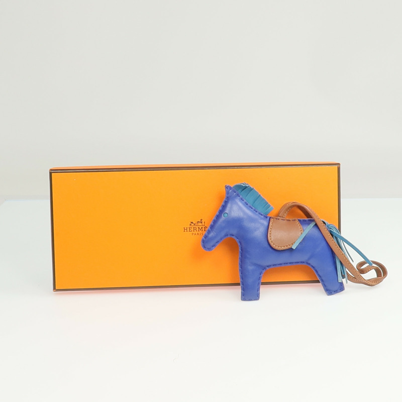 HERMES Milo皮革Rodeo MM掛飾-8