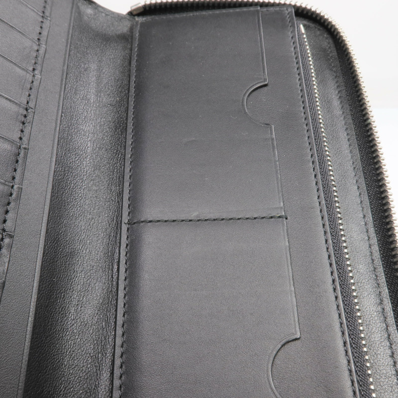 LOEWE 牛皮皮革Long Wallet銀扣長錢包-14