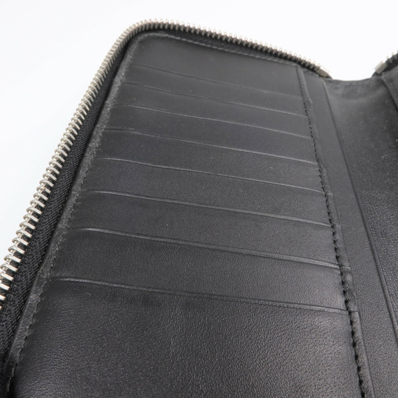 LOEWE 牛皮皮革Long Wallet銀扣長錢包-15