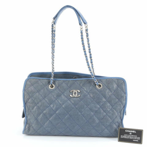 香奈兒女正品系列絎縫魚子醬皮革手提包