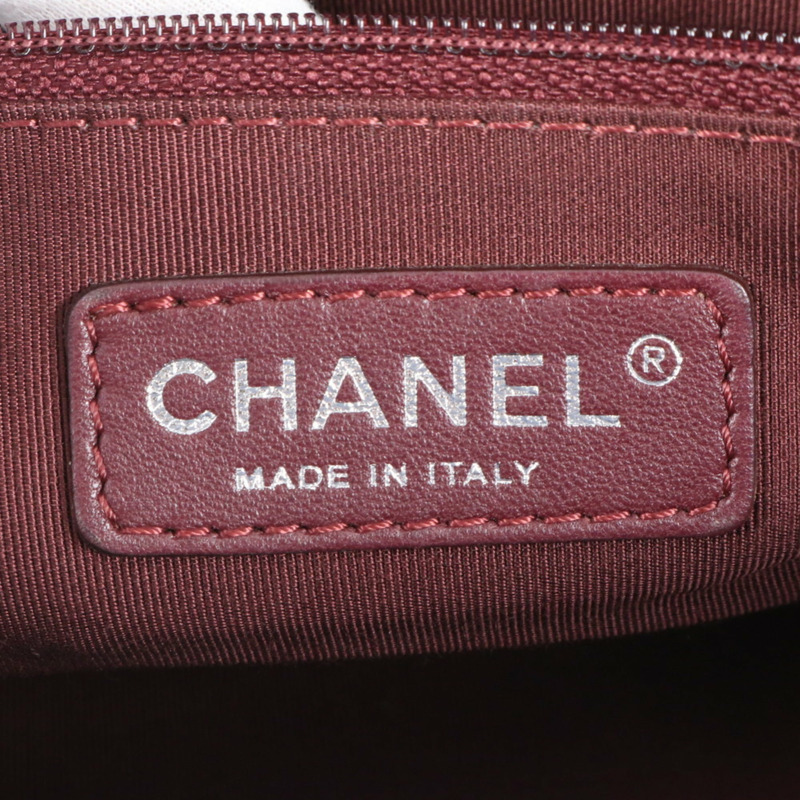 香奈兒女正品系列絎縫魚子醬皮革手提包-9