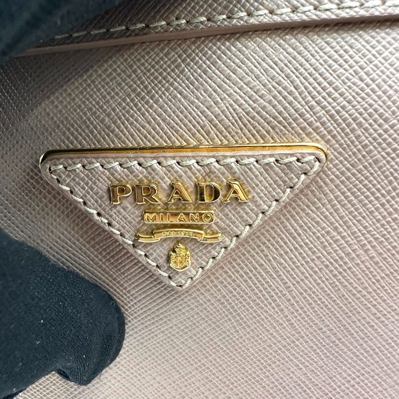 【美收精品】PRADA粉色手提包 C-161【隔月月中將轉賣至日本 上架期限30天】-8