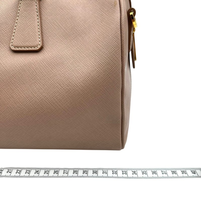 【美收精品】PRADA粉色手提包 C-161【隔月月中將轉賣至日本 上架期限30天】-17