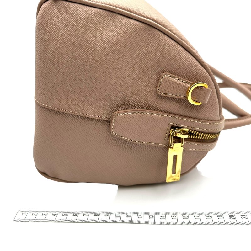 【美收精品】PRADA粉色手提包 C-161【隔月月中將轉賣至日本 上架期限30天】-19