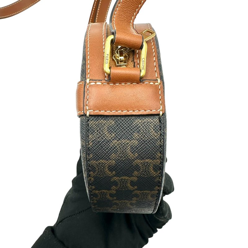 【美收精品】CELINE 老花圓餅單肩包 C-165【隔月月中將轉賣至日本 上架期限30天】-3