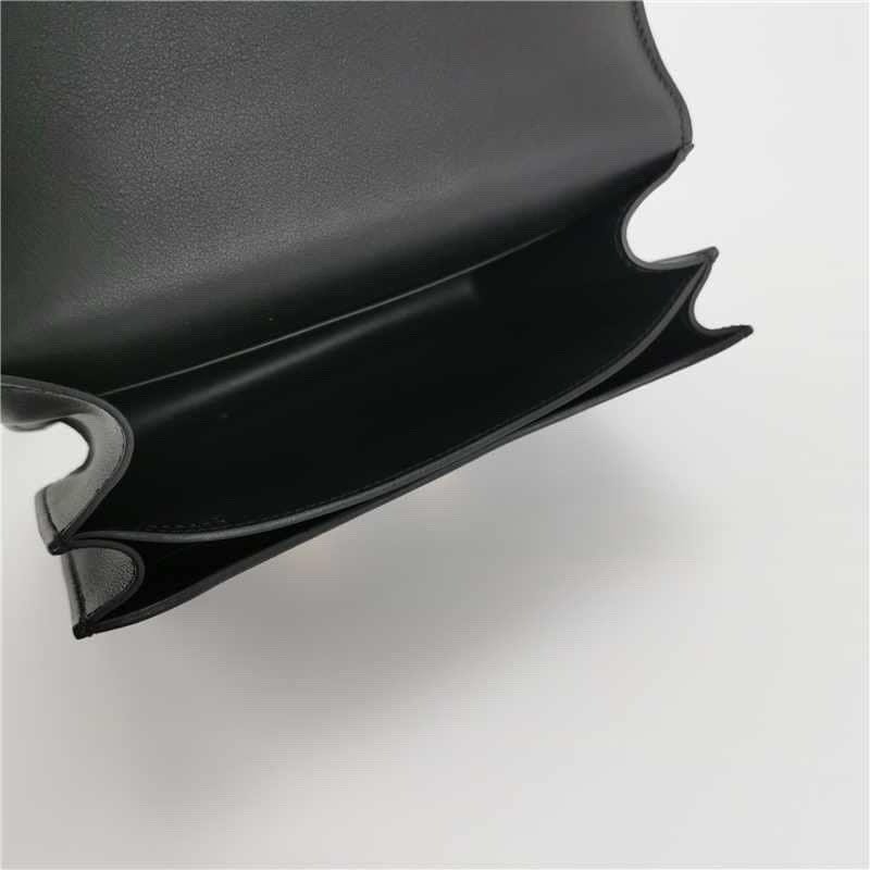 💕Hermes mini Constance 康康19/黑色玫瑰金/全新閒置美品-3