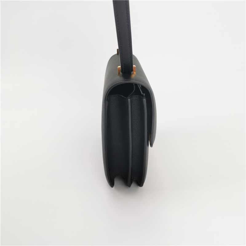 💕Hermes mini Constance 康康19/黑色玫瑰金/全新閒置美品-4