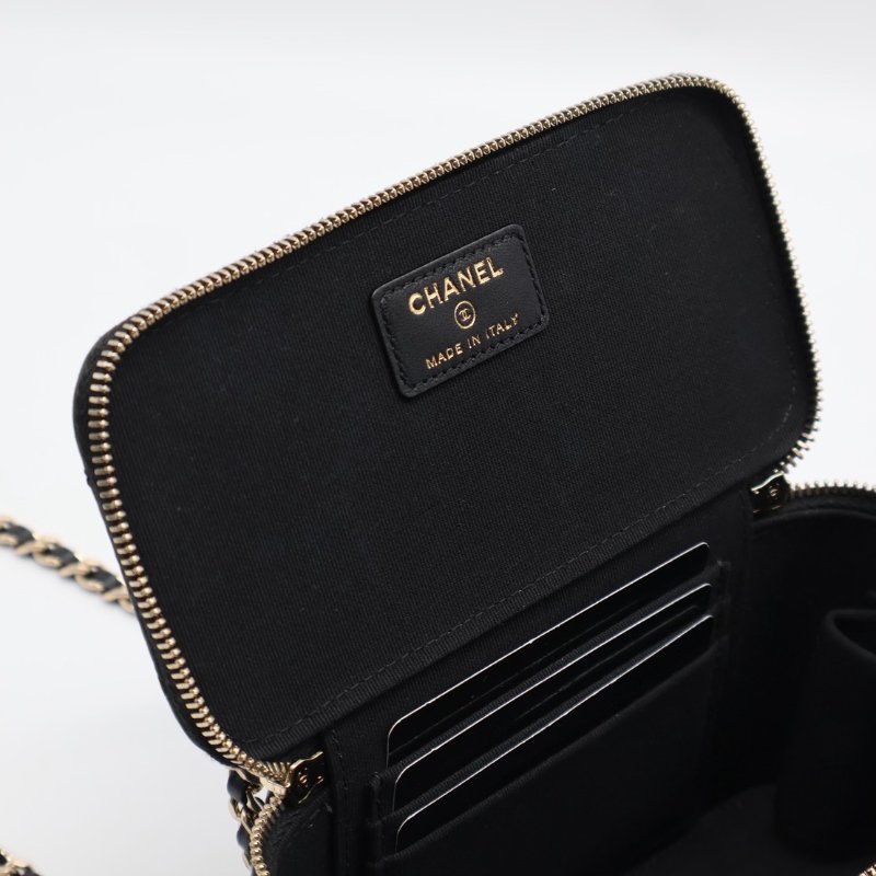 CHANEL Handle長盒子 - 黑金31開-3