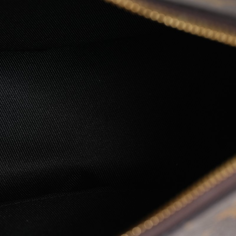 近全新 LouisVuitton/路易威登 Boulogne 黑牛角 肩背包 M45831-8