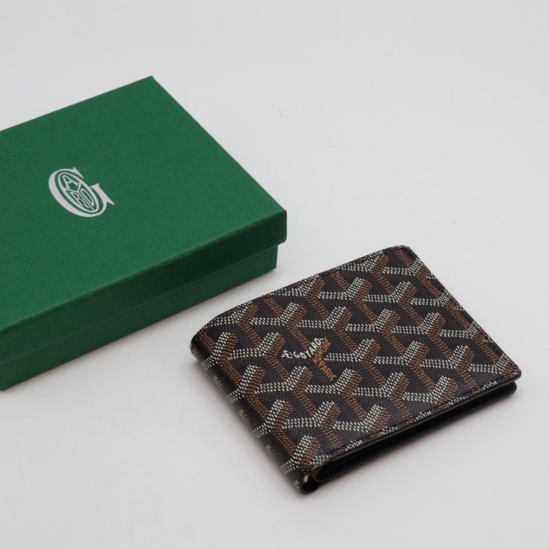 GOYARD Victoire雙折錢包 - 黑-0