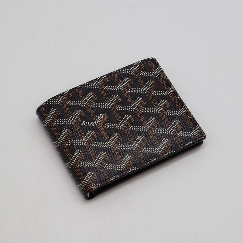 GOYARD Victoire雙折錢包 - 黑-1