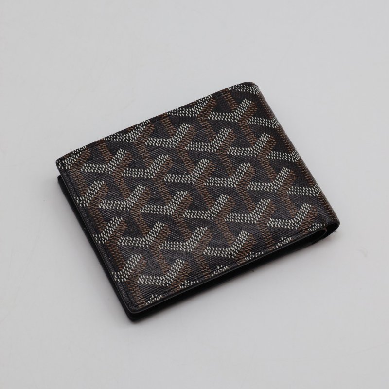 GOYARD Victoire雙折錢包 - 黑-2