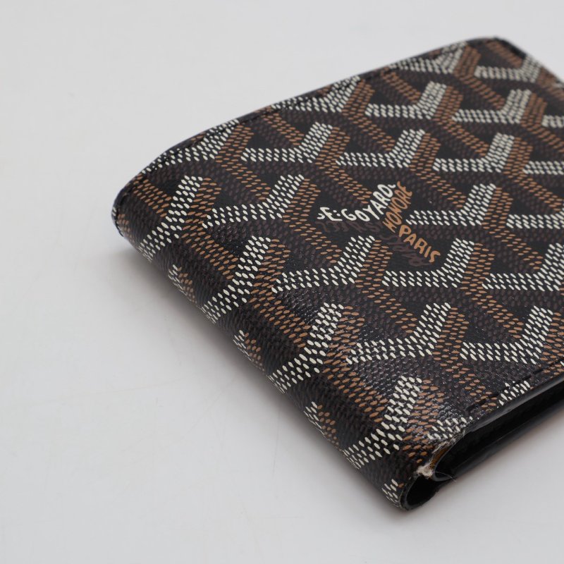 GOYARD Victoire雙折錢包 - 黑-6