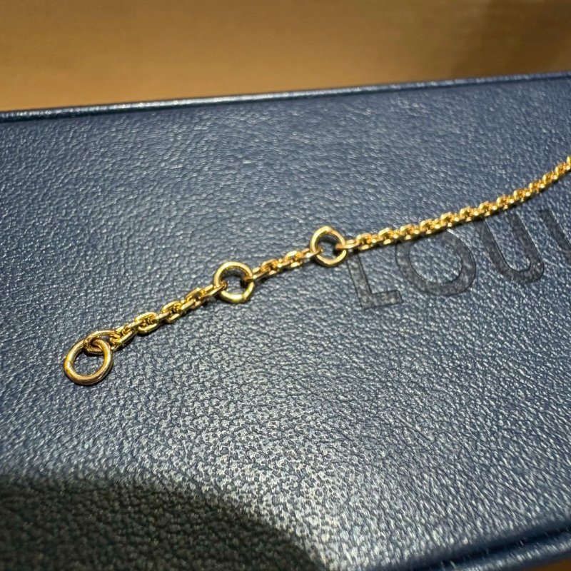 LV 18K 閃電吊墜手鍊-7