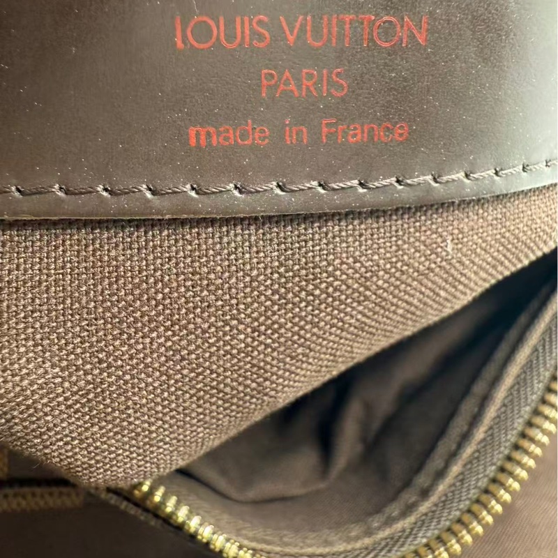 二手LV Naviglio郵差包 棕棋盤格 尺寸27*23cm，包有異味-8