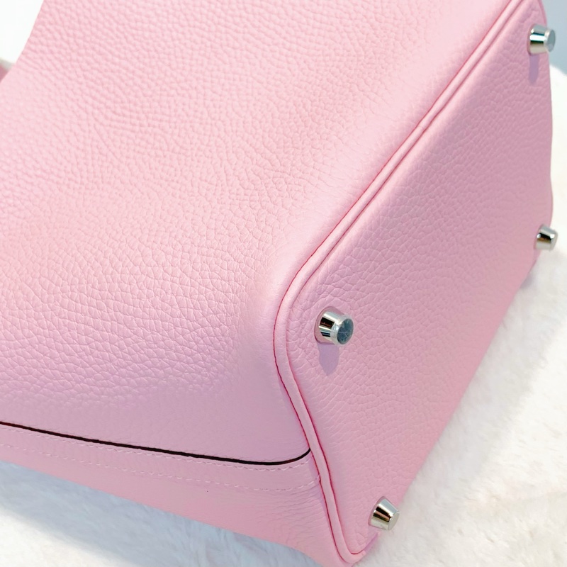 🎀有上海專門店正單💕情人節限定🫧 Hermes 櫻花粉Picotin18銀扣-7