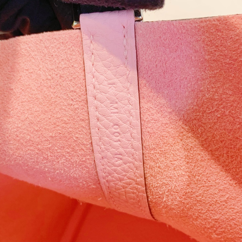🎀有上海專門店正單💕情人節限定🫧 Hermes 櫻花粉Picotin18銀扣-8