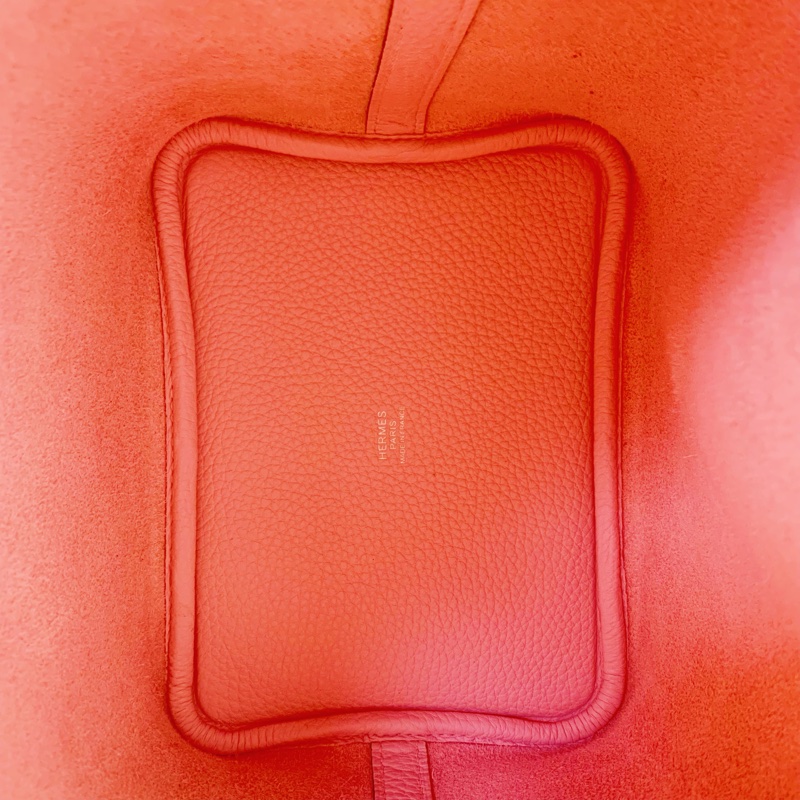 🎀有上海專門店正單💕情人節限定🫧 Hermes 櫻花粉Picotin18銀扣-9