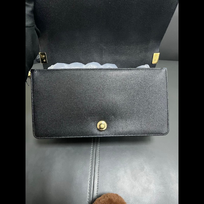 Chanel Leboy medium 
黑金荔枝牛皮-13