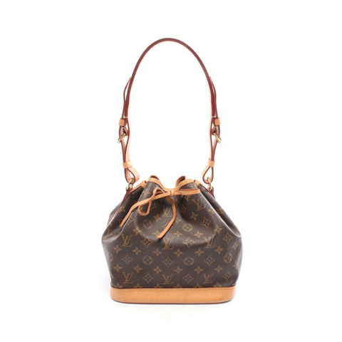 路易威登 Petit Noe 肩背包 M42226 Monogram 帆布棕色二手小姐 LV