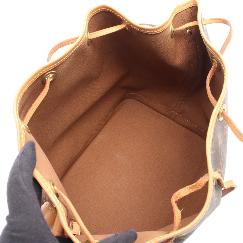 路易威登 Petit Noe 肩背包 M42226 Monogram 帆布棕色二手小姐 LV-2