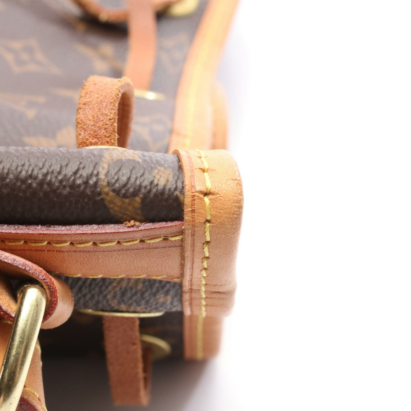 路易威登 Petit Noe 肩背包 M42226 Monogram 帆布棕色二手小姐 LV-9