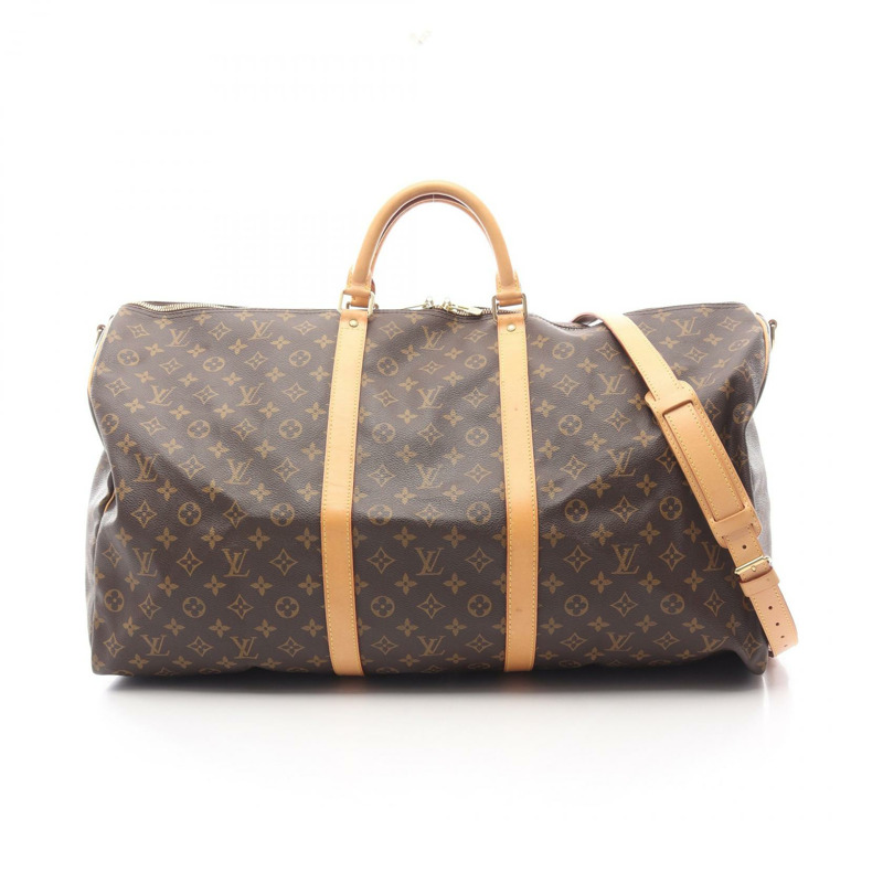 路易威登 Keepall Bandouliere 60 旅行手袋 M41412 Monogram 帆布 二手-0