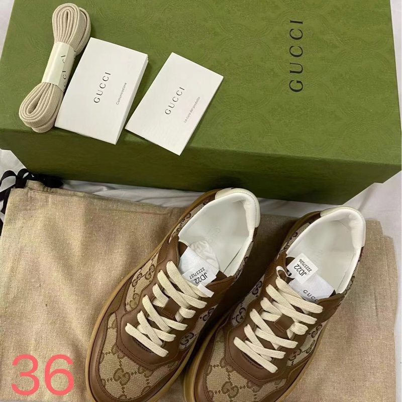 Gucci 女士 Chunky B GG運動鞋34 34.5 35 35.5 36 36.5 37 37.5 38 38.5 39 39.5 40 40.5 41 41.5 42碼-0