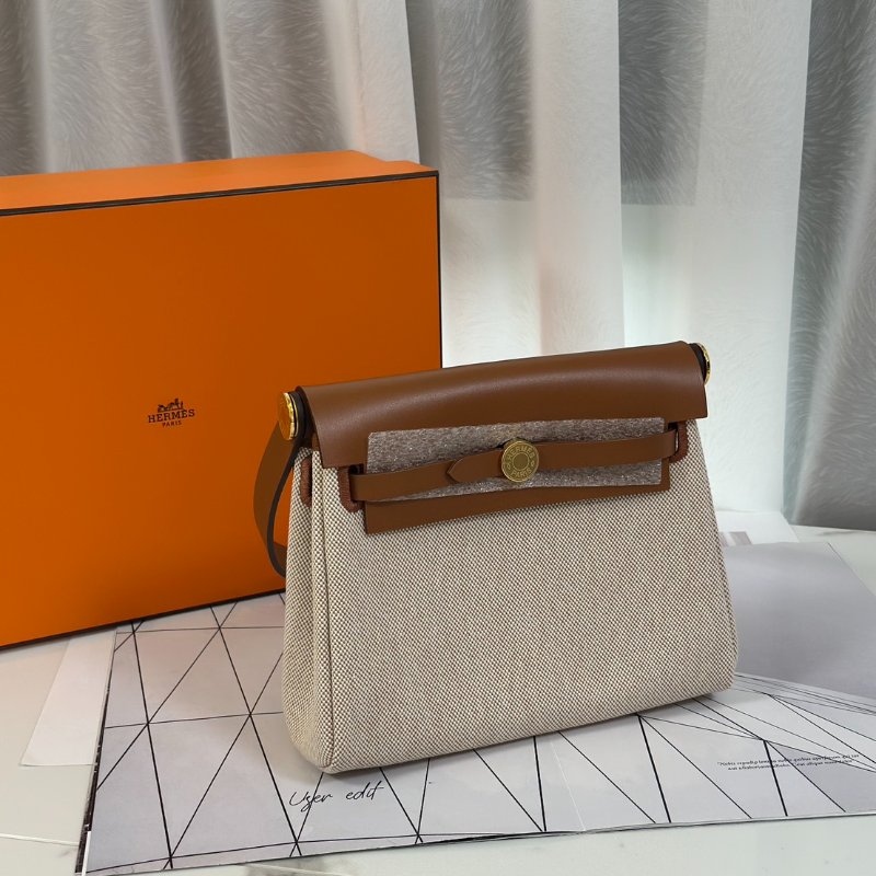 HERMES Herbag zip 20 - 金棕金 K-2
