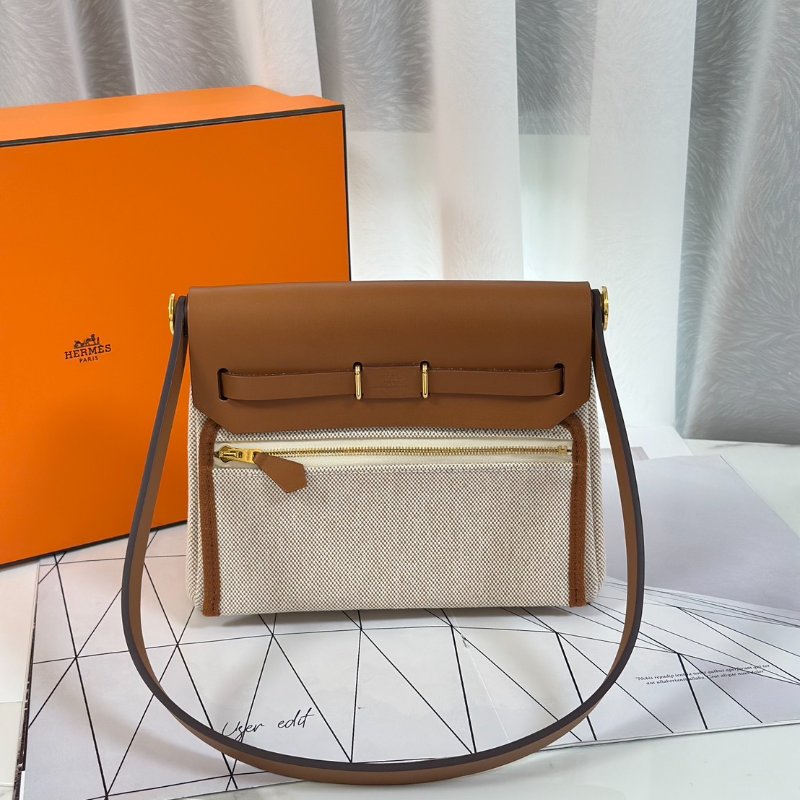 HERMES Herbag zip 20 - 金棕金 K-4