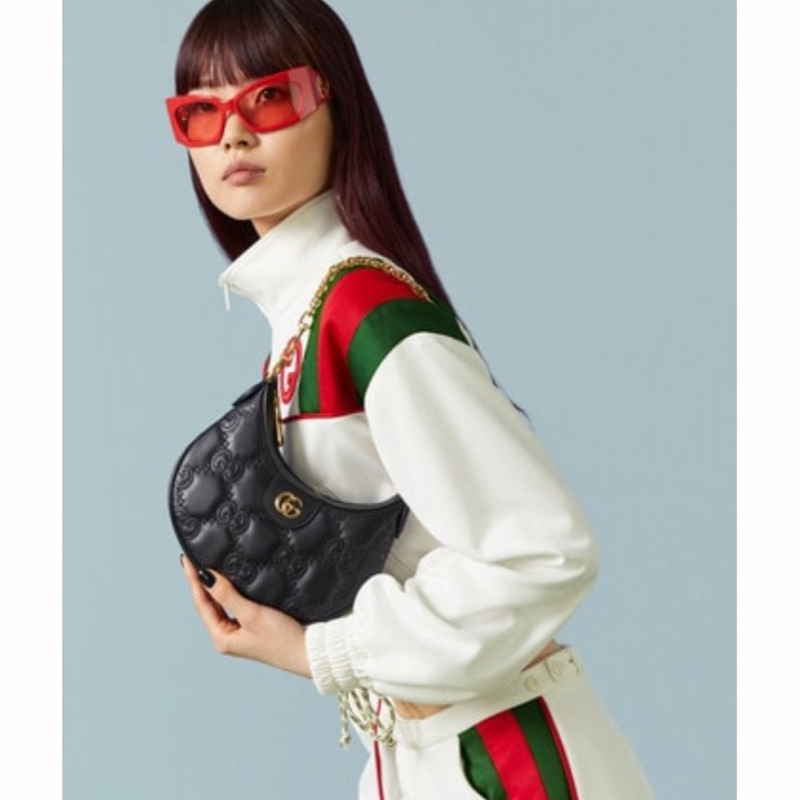 Gucci 女士 Matelassé迷你手袋均碼碼MINI、21cm*6cm*14cm-6
