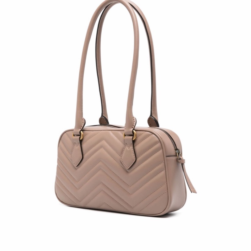 Gucci 女士 GG MARMONT 小號頂部提手包均碼碼小號、25cm*6cm*15cm-1