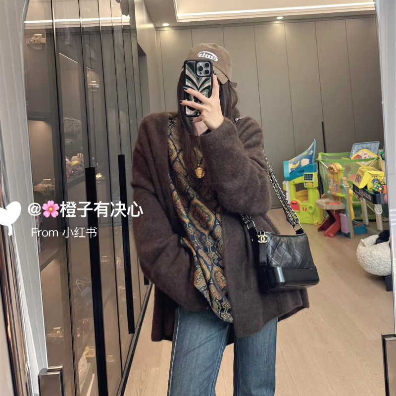 CHANEL 雙鍊條流浪包 - 小號黑26開-8