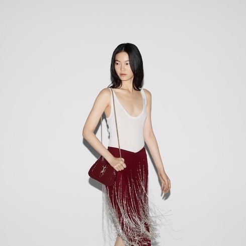 Gucci 女士 JACKIE NOTTE鏈帶迷你包均碼碼MINI、19.5cm*3.5cm*18cm-8