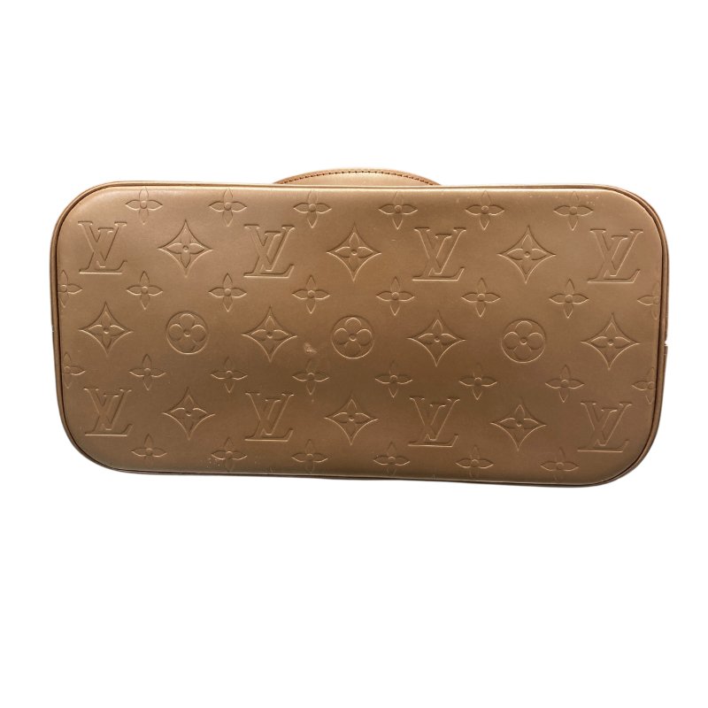 LOUIS VUITTON TOTE BAG 托特包 漆皮 奶茶色-4