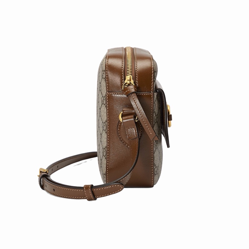 Gucci 女士 馬銜扣1955系列小號肩背包均碼碼小號、22.5 X 6.5 X 17 CM-6