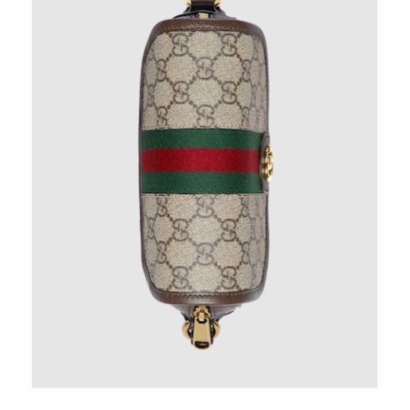 Gucci 女士 OPHIDIA GG 迷你單肩包均碼碼MINI、19cm*5cm*13cm-3