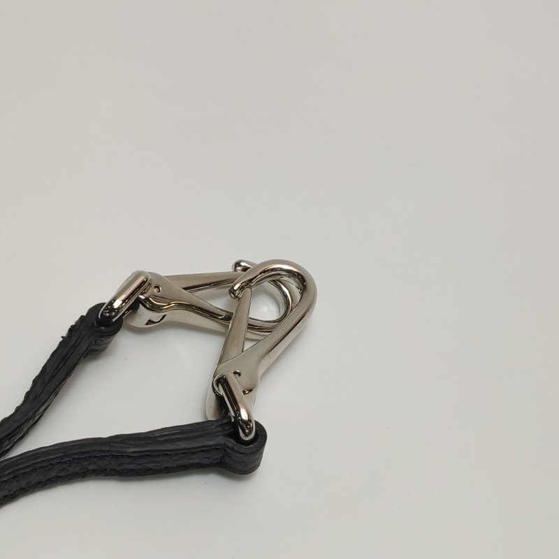 Burberry The Banner班納迷你牛皮流蘇字母Logo雙搭扣斜挎包單肩包-11