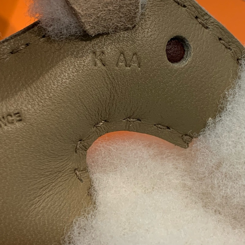 🫧full set有正單 超可愛25年Hermes Budy米色系掛件-3