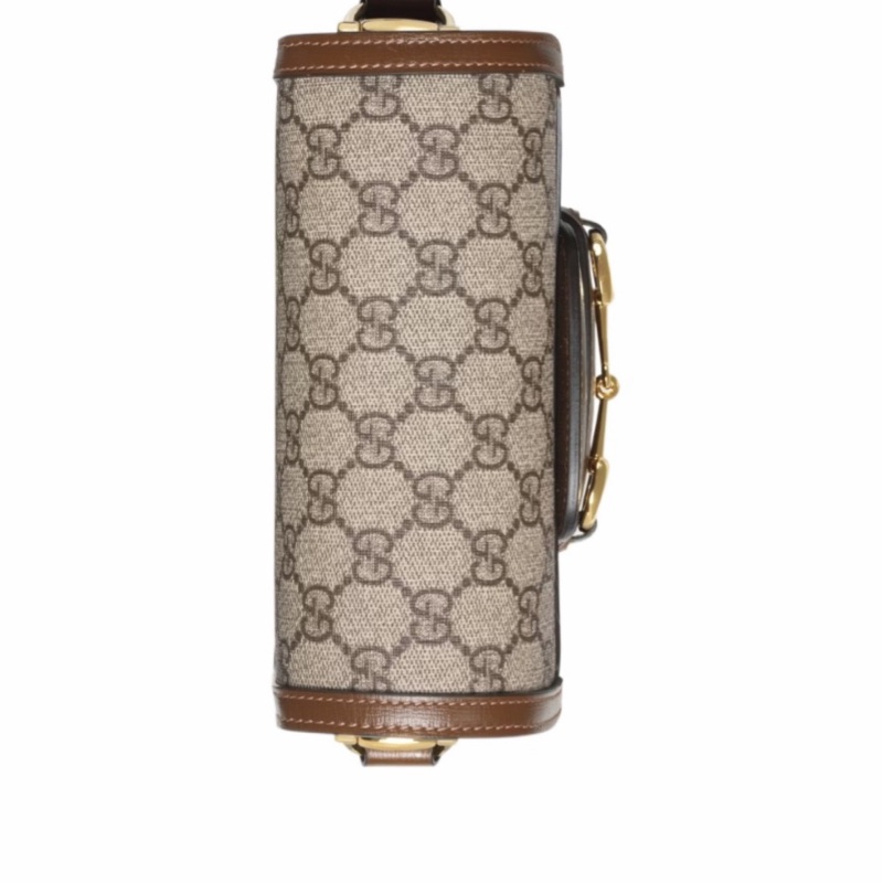 Gucci 女士 HORSEBIT 1955 馬銜扣迷你單肩包均碼碼MINI、18.5cm*7.5cm*17cm ¥-2