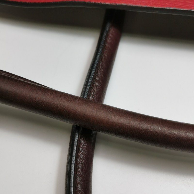 Prada Double中號牛皮純色三角徽標斜挎包單肩包-17