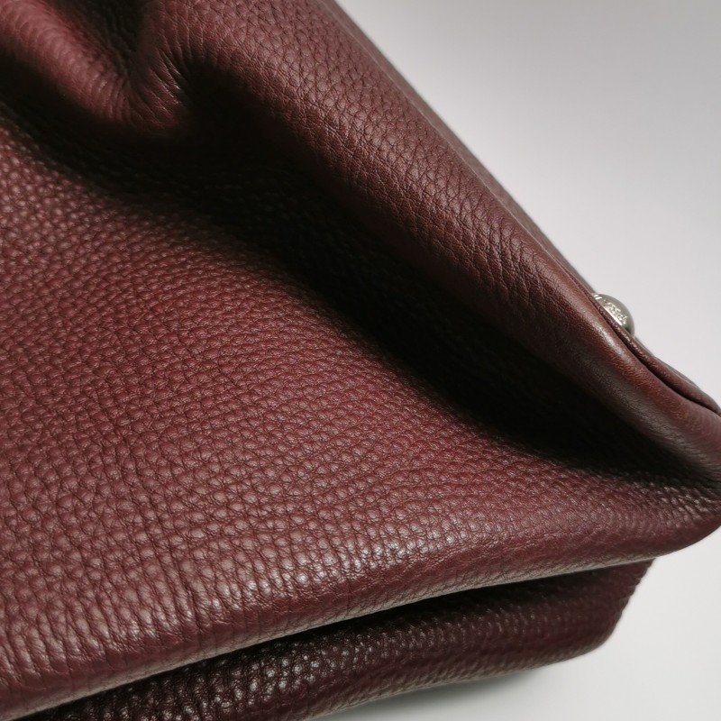 Prada Double中號牛皮純色三角徽標斜挎包單肩包-18