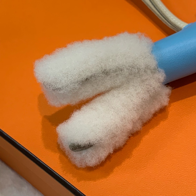 🫧full set有正單 超可愛25年Hermes Budy糖果藍色掛件-4