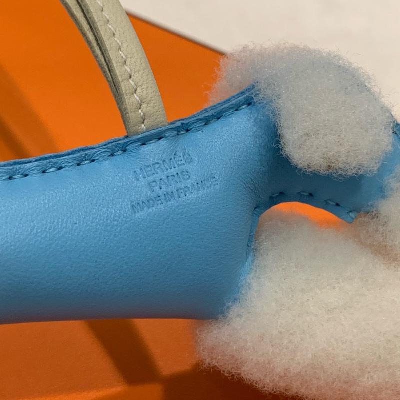 🫧full set有正單 超可愛25年Hermes Budy糖果藍色掛件-5