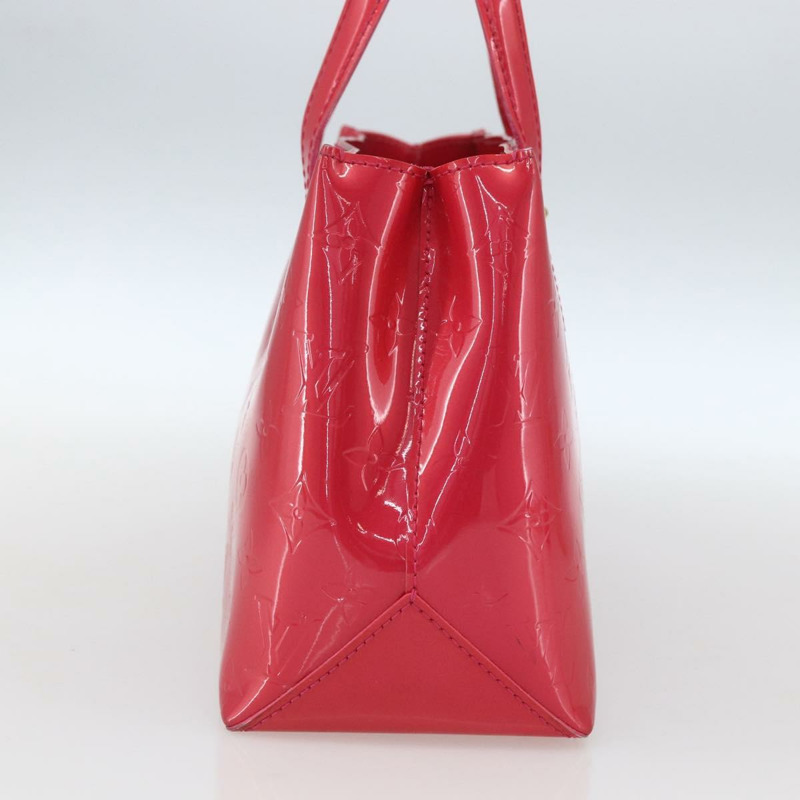 【日本直送】路易威登 Monogram Vernis Wilshire PM 手提包 玫瑰粉 M93643 正品 ki6328-2