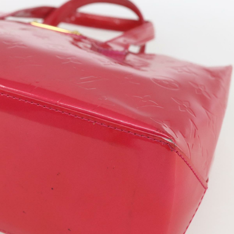 【日本直送】路易威登 Monogram Vernis Wilshire PM 手提包 玫瑰粉 M93643 正品 ki6328-8