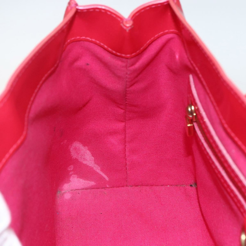 【日本直送】路易威登 Monogram Vernis Wilshire PM 手提包 玫瑰粉 M93643 正品 ki6328-10